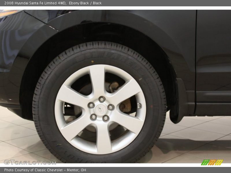  2008 Santa Fe Limited 4WD Wheel
