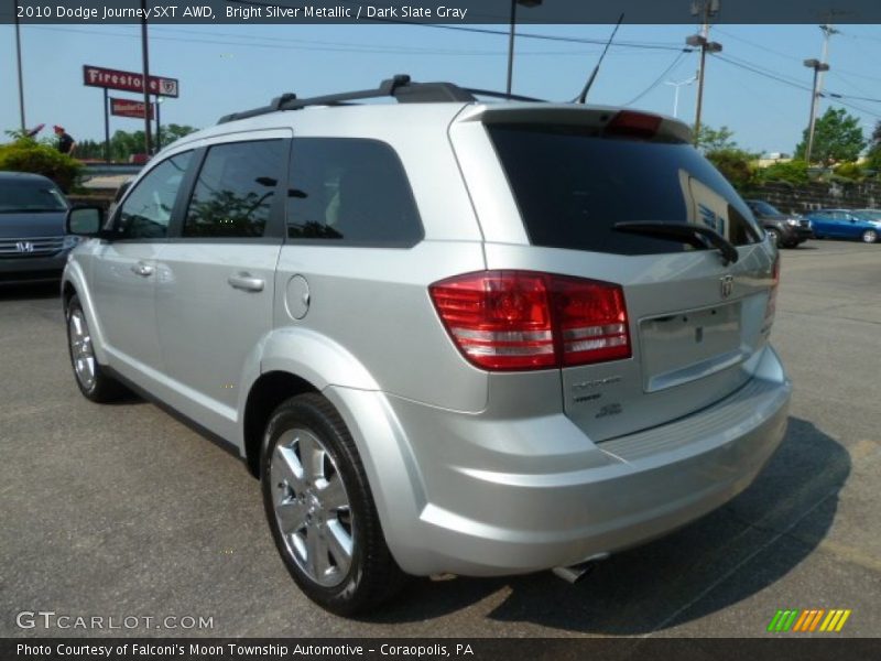 Bright Silver Metallic / Dark Slate Gray 2010 Dodge Journey SXT AWD