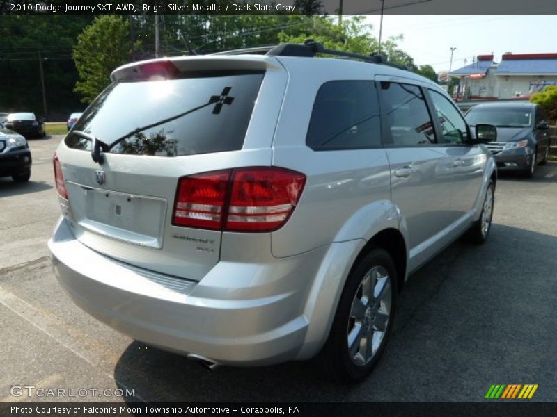 Bright Silver Metallic / Dark Slate Gray 2010 Dodge Journey SXT AWD
