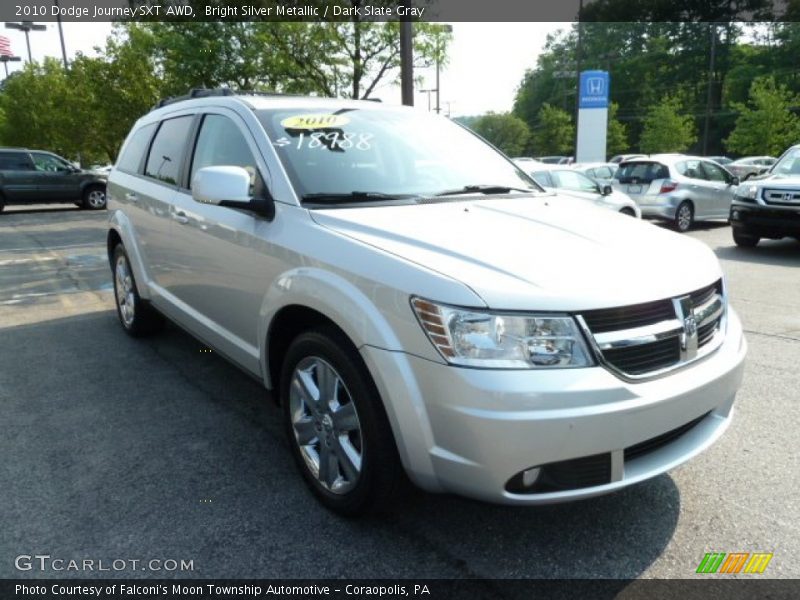 Bright Silver Metallic / Dark Slate Gray 2010 Dodge Journey SXT AWD