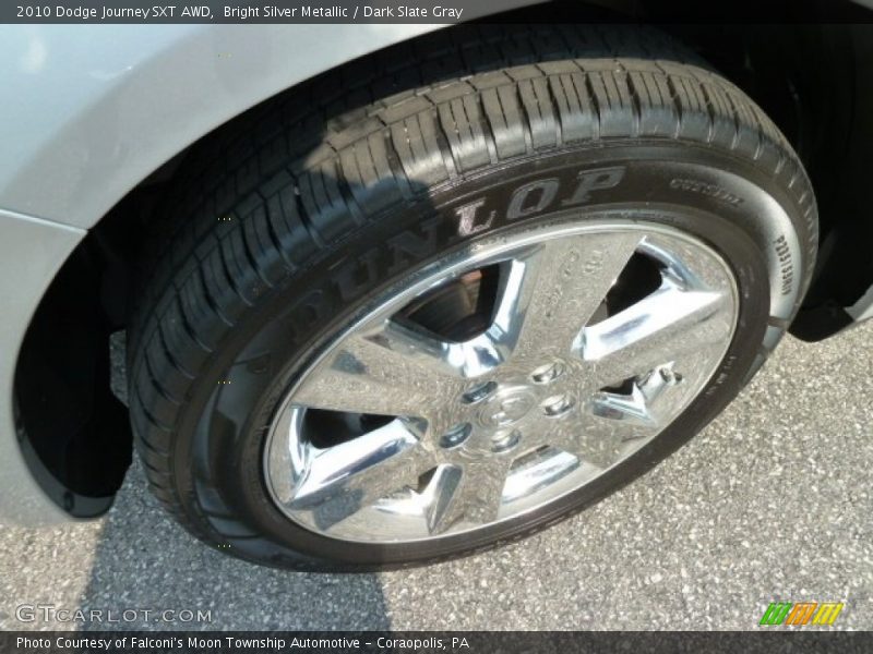 Bright Silver Metallic / Dark Slate Gray 2010 Dodge Journey SXT AWD