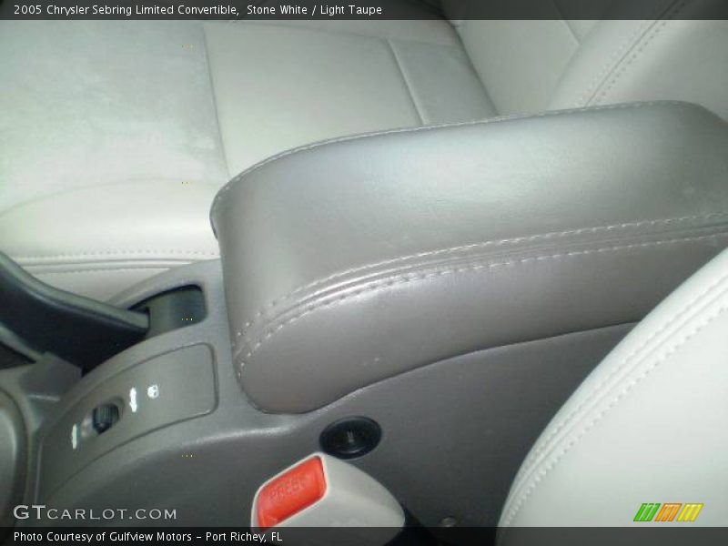 Stone White / Light Taupe 2005 Chrysler Sebring Limited Convertible
