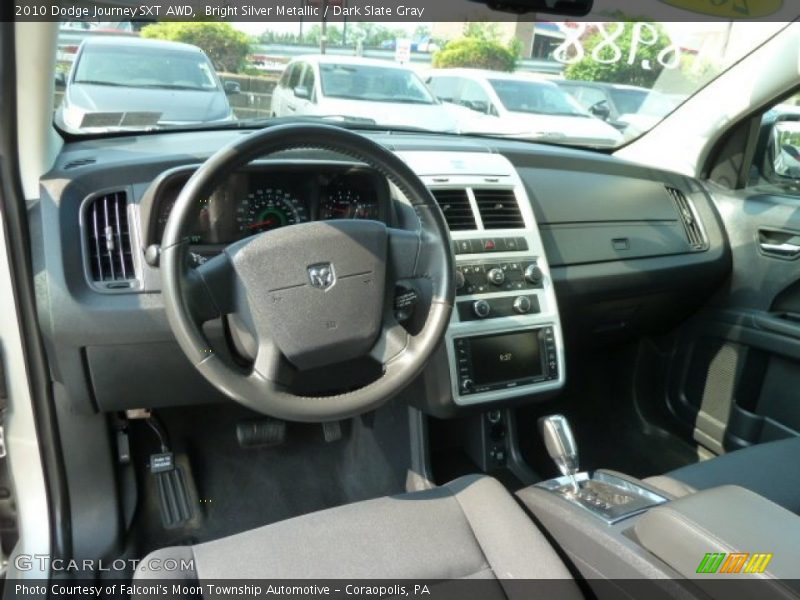 Bright Silver Metallic / Dark Slate Gray 2010 Dodge Journey SXT AWD