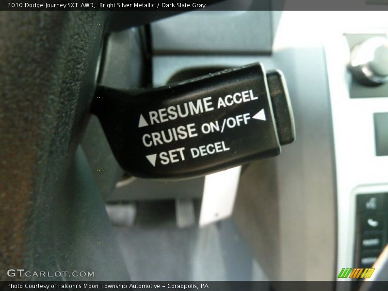 Bright Silver Metallic / Dark Slate Gray 2010 Dodge Journey SXT AWD