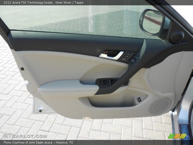 Silver Moon / Taupe 2012 Acura TSX Technology Sedan