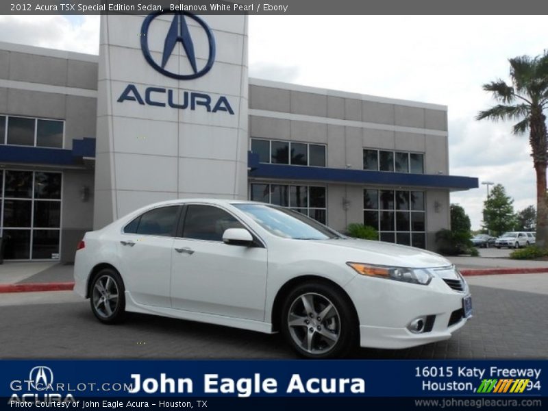 Bellanova White Pearl / Ebony 2012 Acura TSX Special Edition Sedan