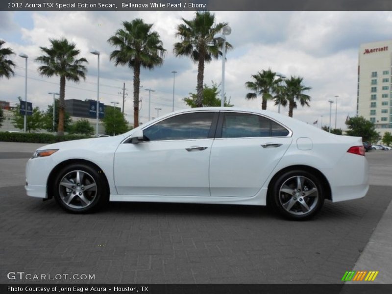 Bellanova White Pearl / Ebony 2012 Acura TSX Special Edition Sedan