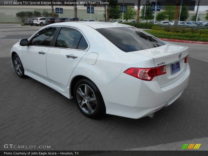Bellanova White Pearl / Ebony 2012 Acura TSX Special Edition Sedan