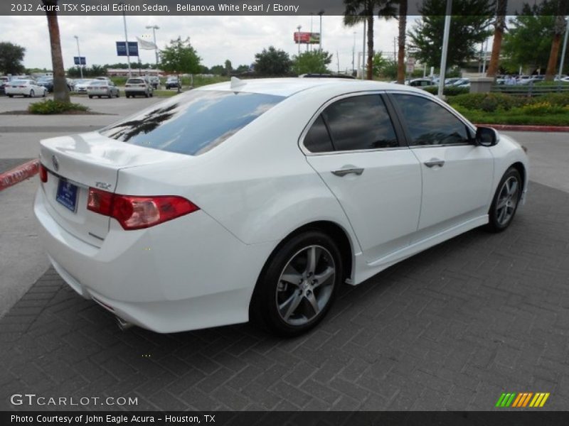 Bellanova White Pearl / Ebony 2012 Acura TSX Special Edition Sedan