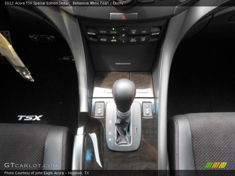 Bellanova White Pearl / Ebony 2012 Acura TSX Special Edition Sedan