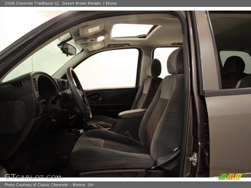Desert Brown Metallic / Ebony 2008 Chevrolet TrailBlazer LS