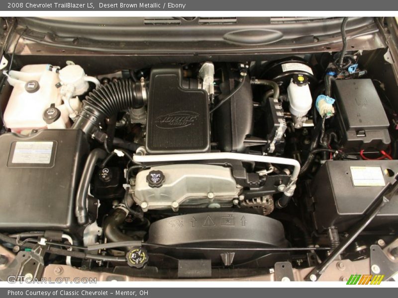 Desert Brown Metallic / Ebony 2008 Chevrolet TrailBlazer LS