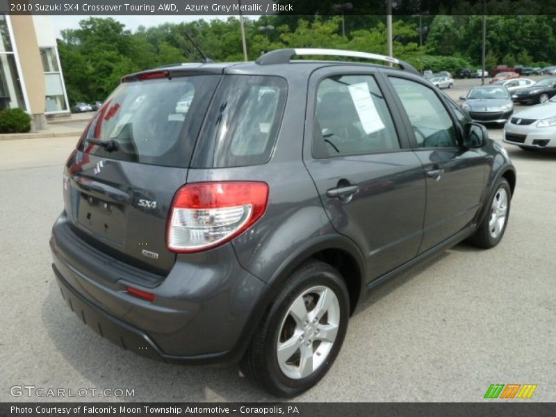  2010 SX4 Crossover Touring AWD Azure Grey Metallic