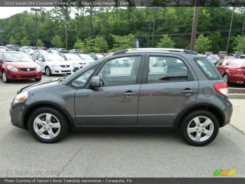  2010 SX4 Crossover Touring AWD Azure Grey Metallic
