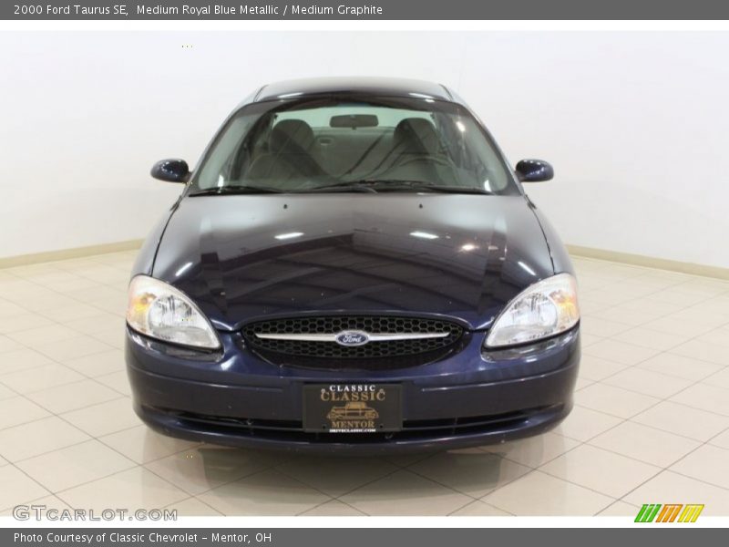 Medium Royal Blue Metallic / Medium Graphite 2000 Ford Taurus SE