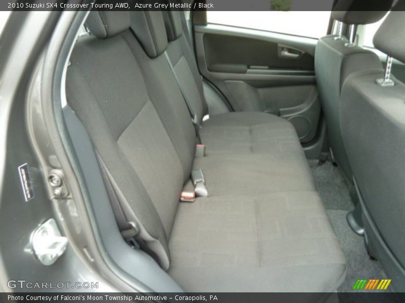 Azure Grey Metallic / Black 2010 Suzuki SX4 Crossover Touring AWD