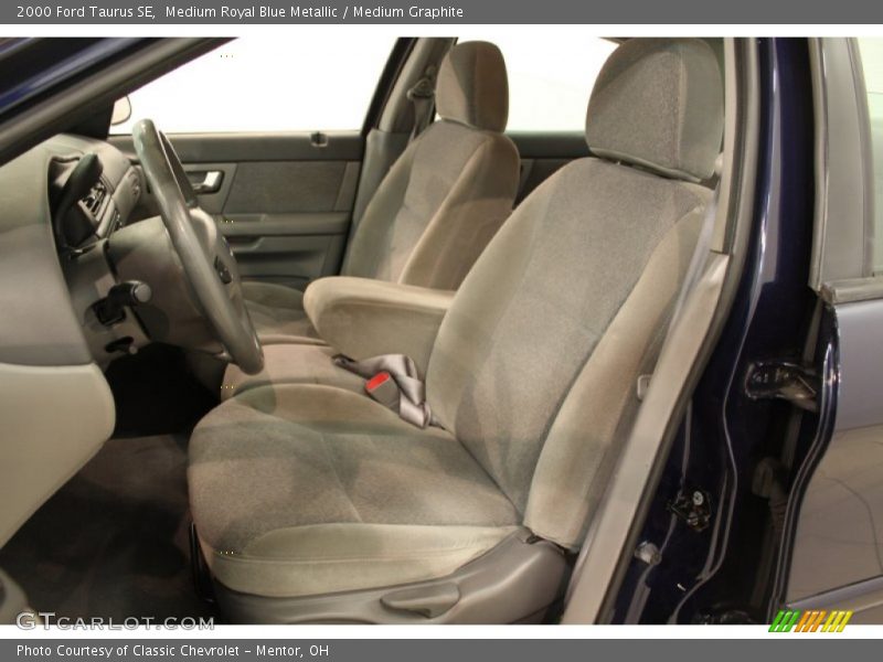 Medium Royal Blue Metallic / Medium Graphite 2000 Ford Taurus SE