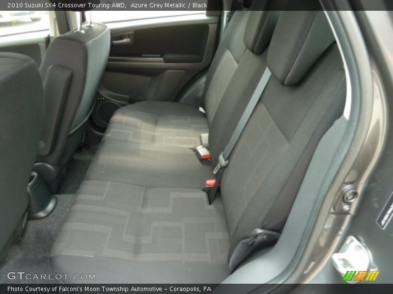 Azure Grey Metallic / Black 2010 Suzuki SX4 Crossover Touring AWD