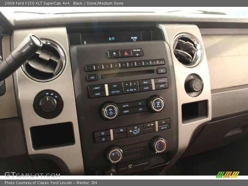 Black / Stone/Medium Stone 2009 Ford F150 XLT SuperCab 4x4
