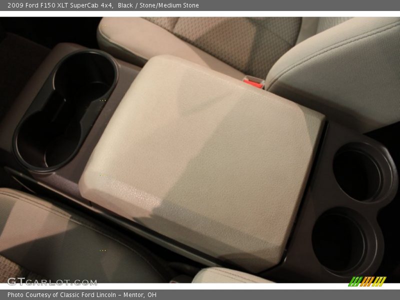 Black / Stone/Medium Stone 2009 Ford F150 XLT SuperCab 4x4