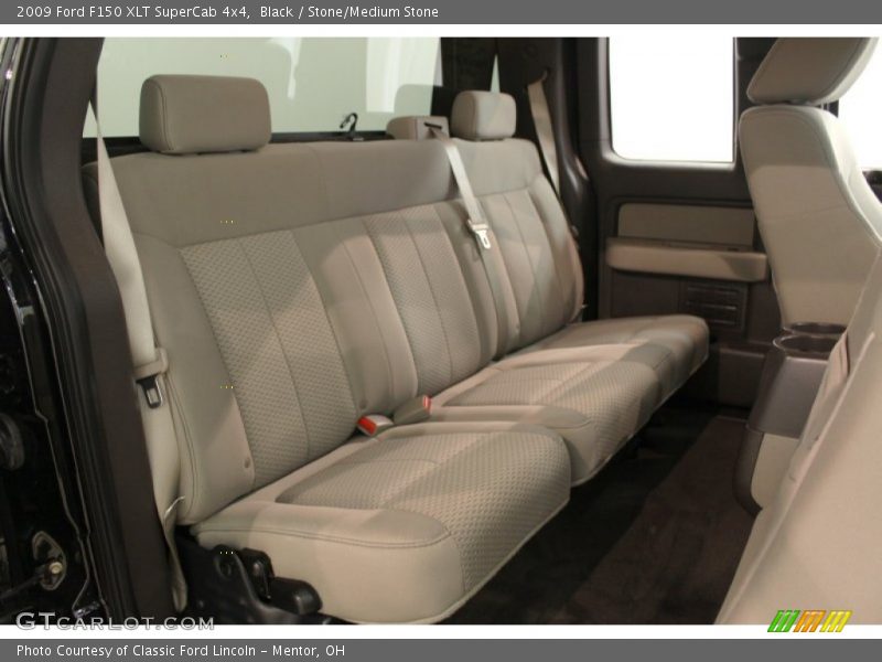 Black / Stone/Medium Stone 2009 Ford F150 XLT SuperCab 4x4