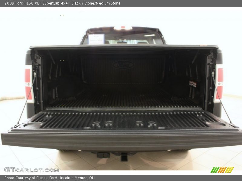 Black / Stone/Medium Stone 2009 Ford F150 XLT SuperCab 4x4