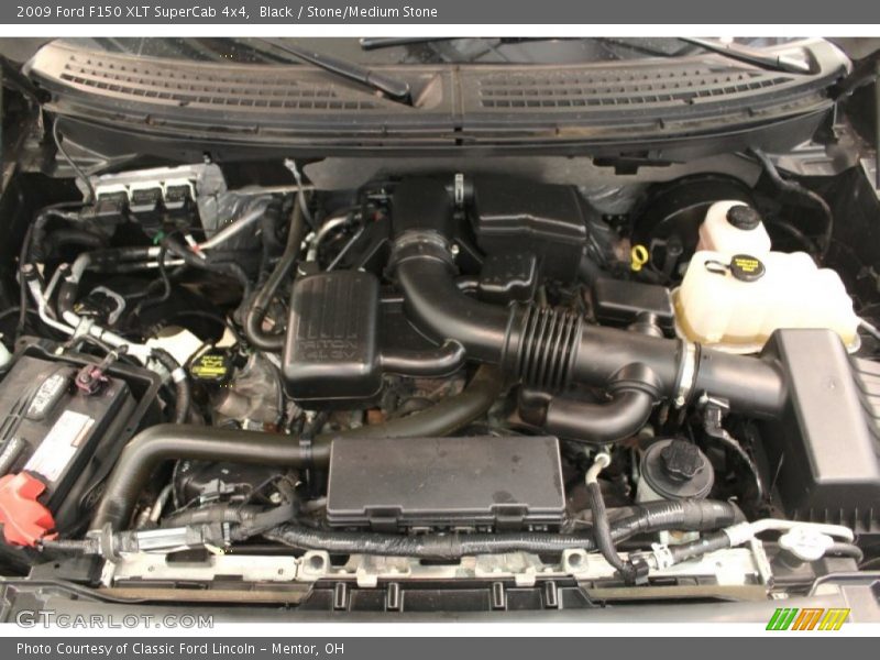Black / Stone/Medium Stone 2009 Ford F150 XLT SuperCab 4x4