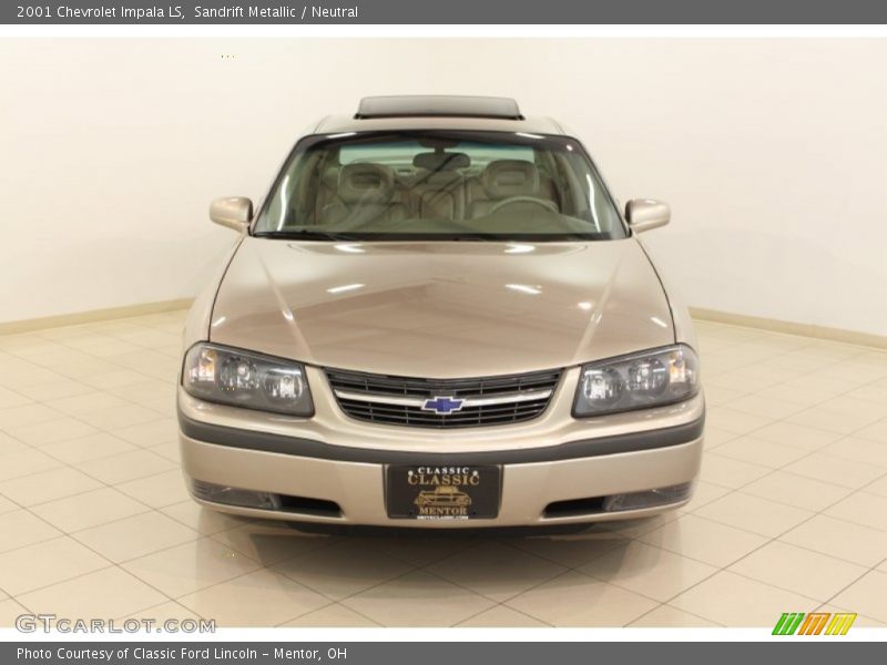 Sandrift Metallic / Neutral 2001 Chevrolet Impala LS