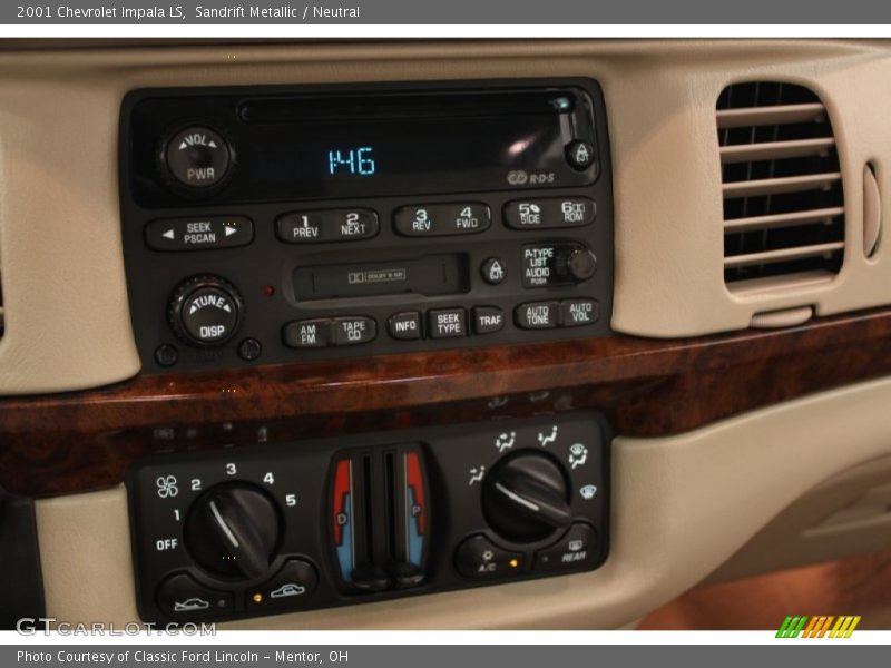 Sandrift Metallic / Neutral 2001 Chevrolet Impala LS