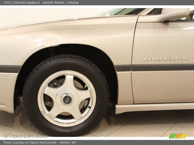 Sandrift Metallic / Neutral 2001 Chevrolet Impala LS