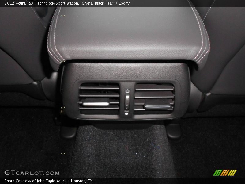 Crystal Black Pearl / Ebony 2012 Acura TSX Technology Sport Wagon