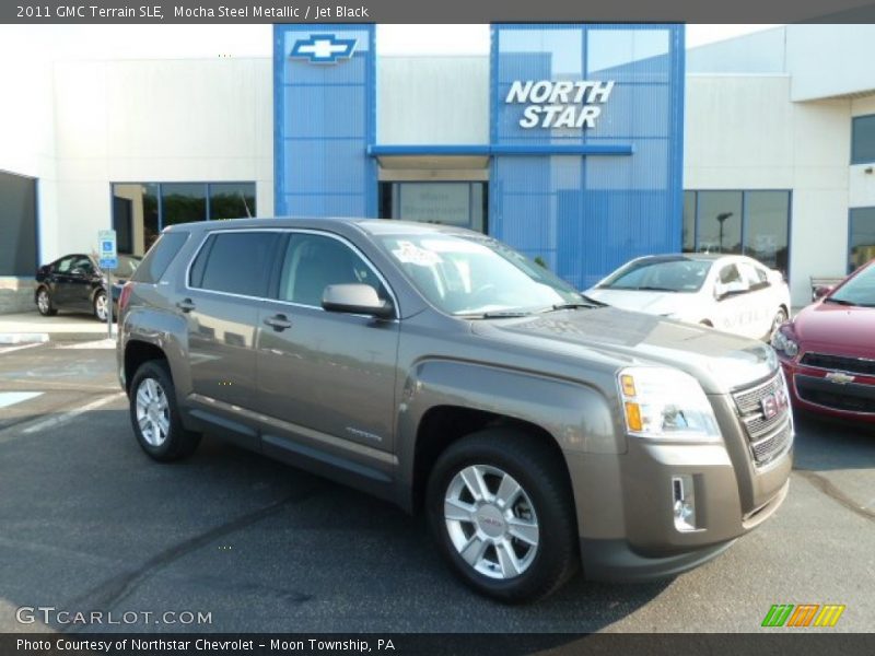 Mocha Steel Metallic / Jet Black 2011 GMC Terrain SLE