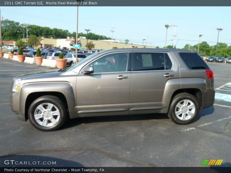 Mocha Steel Metallic / Jet Black 2011 GMC Terrain SLE