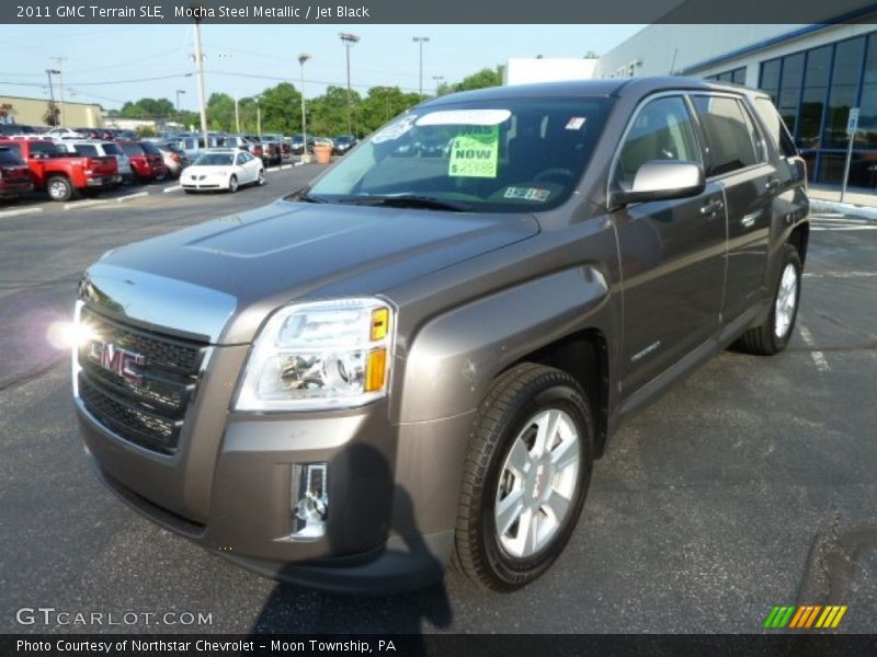 Mocha Steel Metallic / Jet Black 2011 GMC Terrain SLE