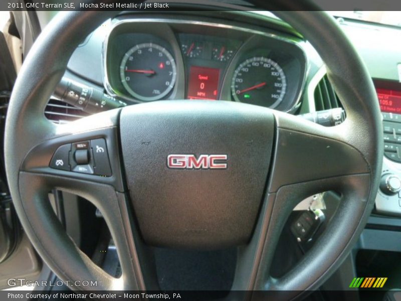 Mocha Steel Metallic / Jet Black 2011 GMC Terrain SLE