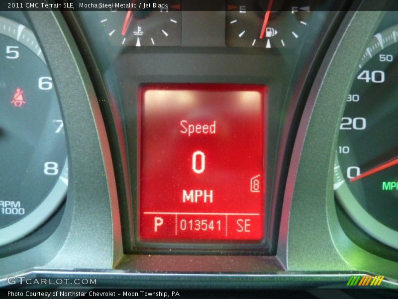 Mocha Steel Metallic / Jet Black 2011 GMC Terrain SLE