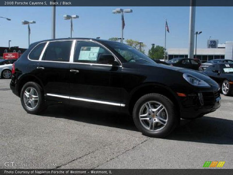 Black / Black 2008 Porsche Cayenne S