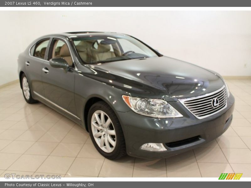 Verdigris Mica / Cashmere 2007 Lexus LS 460