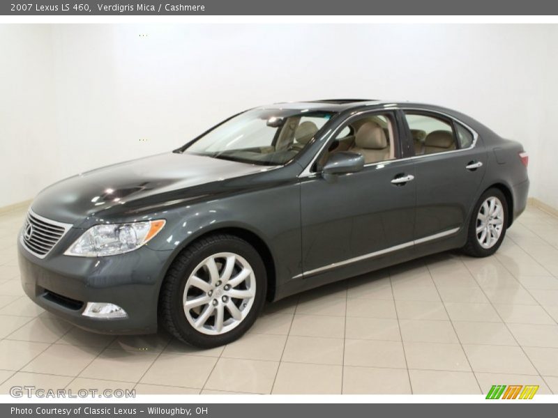 Verdigris Mica / Cashmere 2007 Lexus LS 460