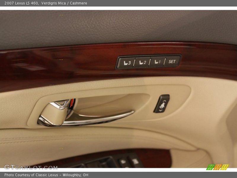 Verdigris Mica / Cashmere 2007 Lexus LS 460