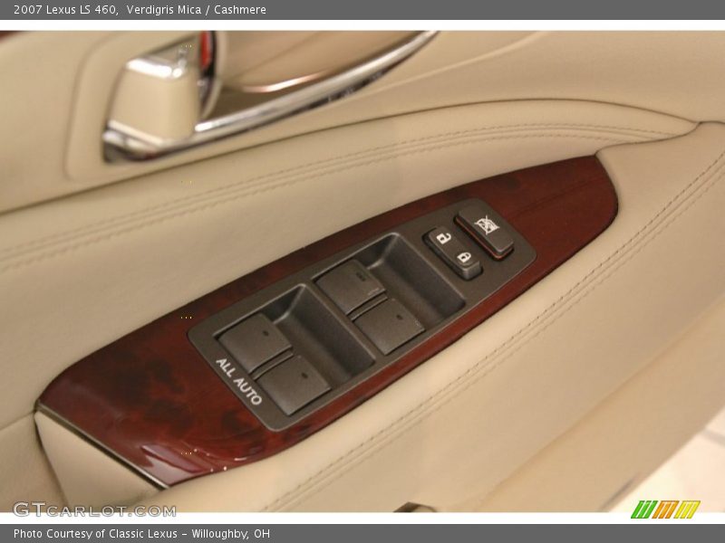 Verdigris Mica / Cashmere 2007 Lexus LS 460