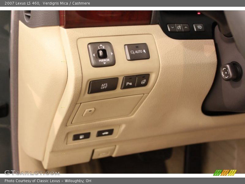 Verdigris Mica / Cashmere 2007 Lexus LS 460