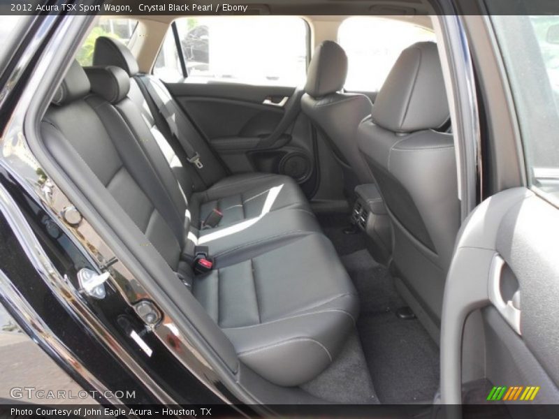 Crystal Black Pearl / Ebony 2012 Acura TSX Sport Wagon