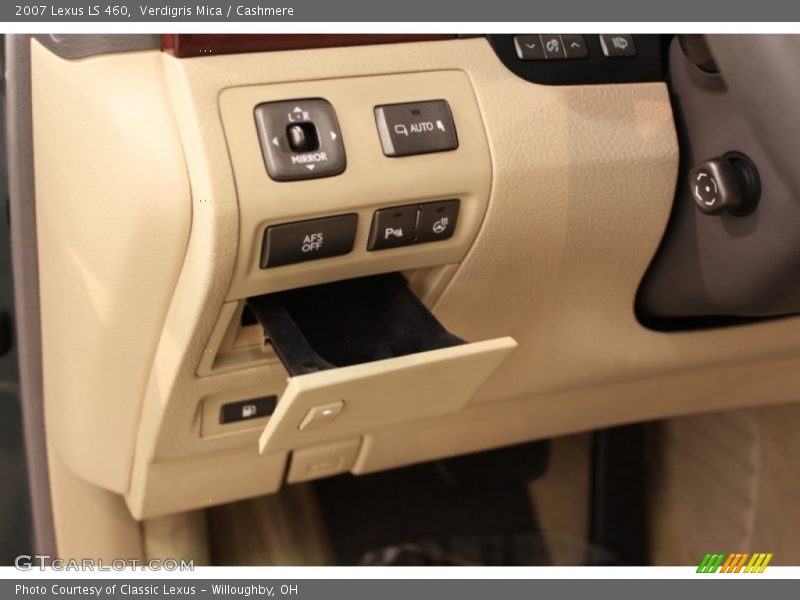 Verdigris Mica / Cashmere 2007 Lexus LS 460