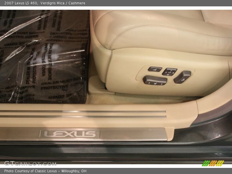 Verdigris Mica / Cashmere 2007 Lexus LS 460