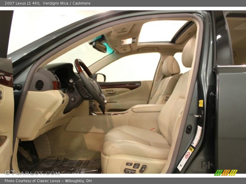 Verdigris Mica / Cashmere 2007 Lexus LS 460