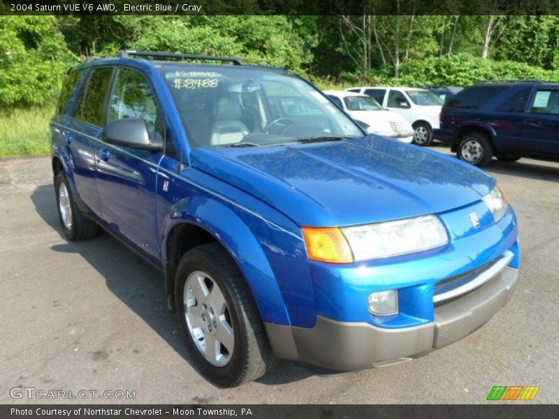 Electric Blue / Gray 2004 Saturn VUE V6 AWD