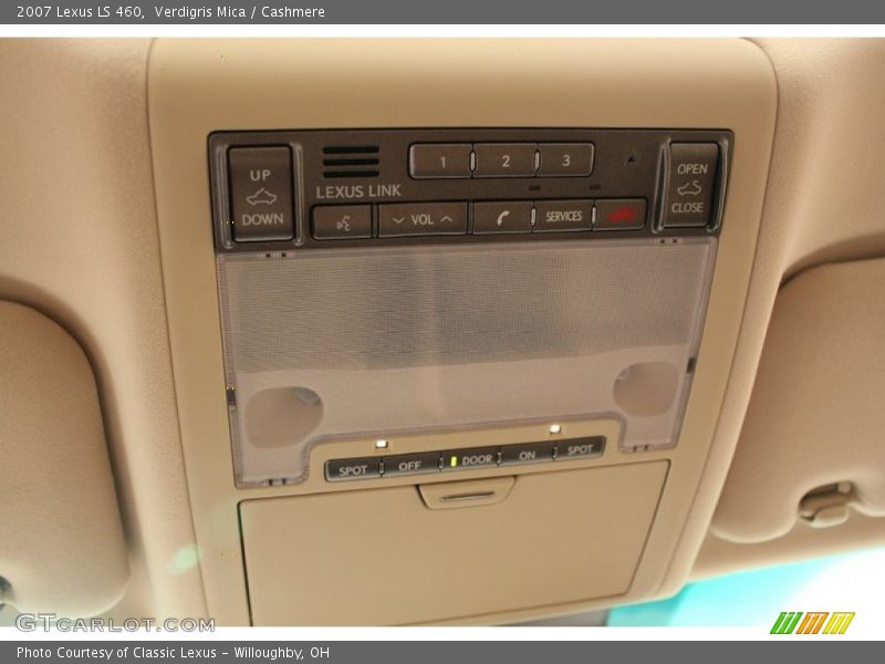 Verdigris Mica / Cashmere 2007 Lexus LS 460