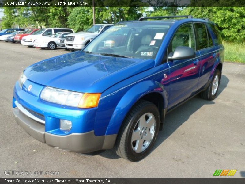 Electric Blue / Gray 2004 Saturn VUE V6 AWD