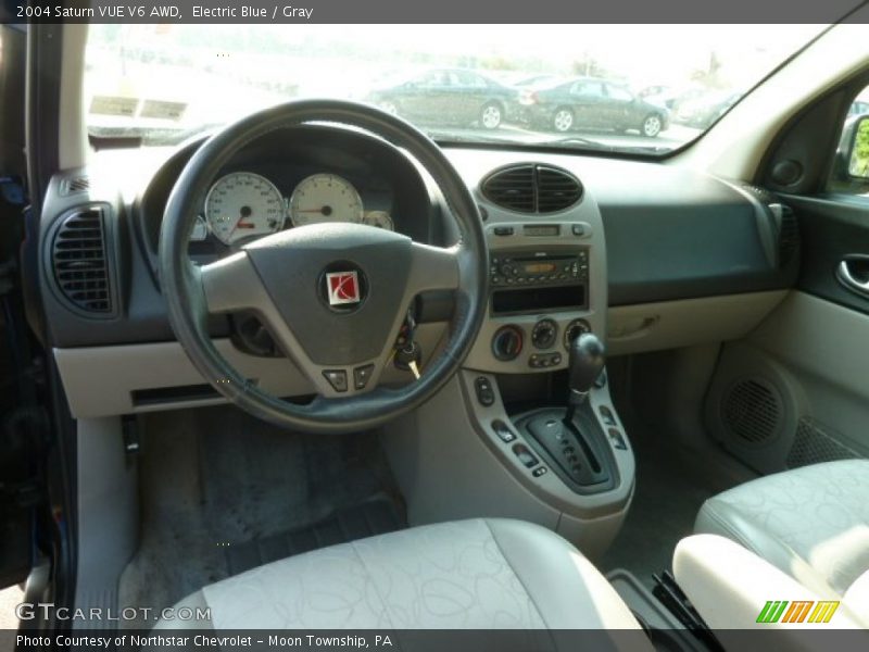 Electric Blue / Gray 2004 Saturn VUE V6 AWD